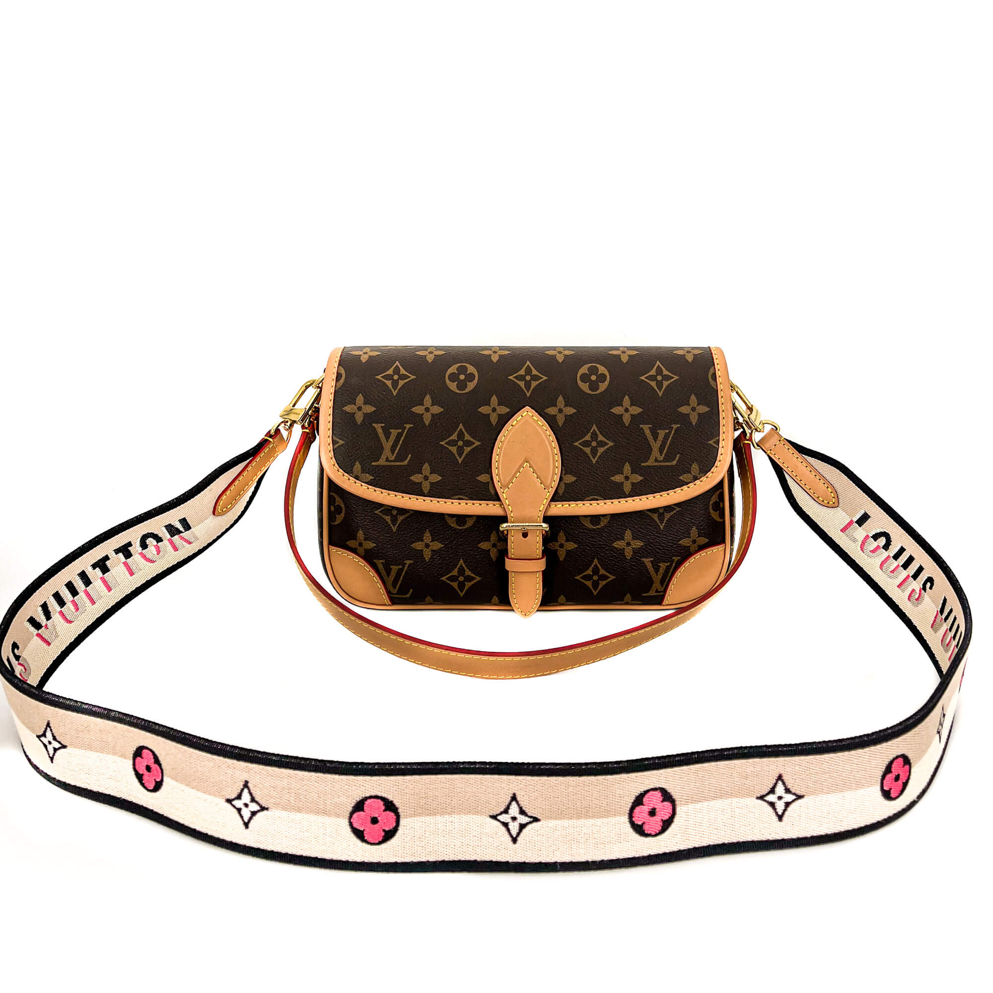Diane Monogram Black