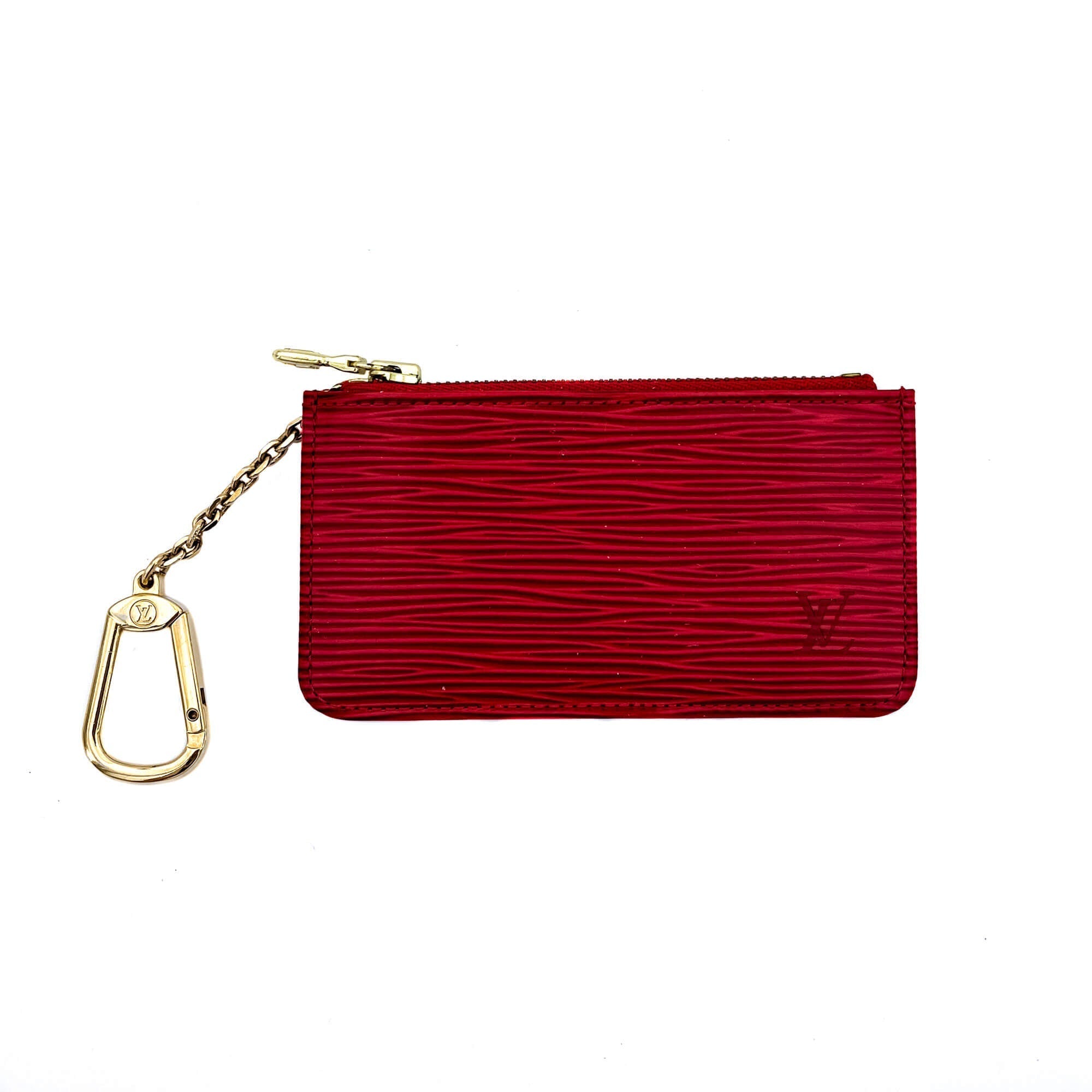 Keys Pouch Epi Leather Red