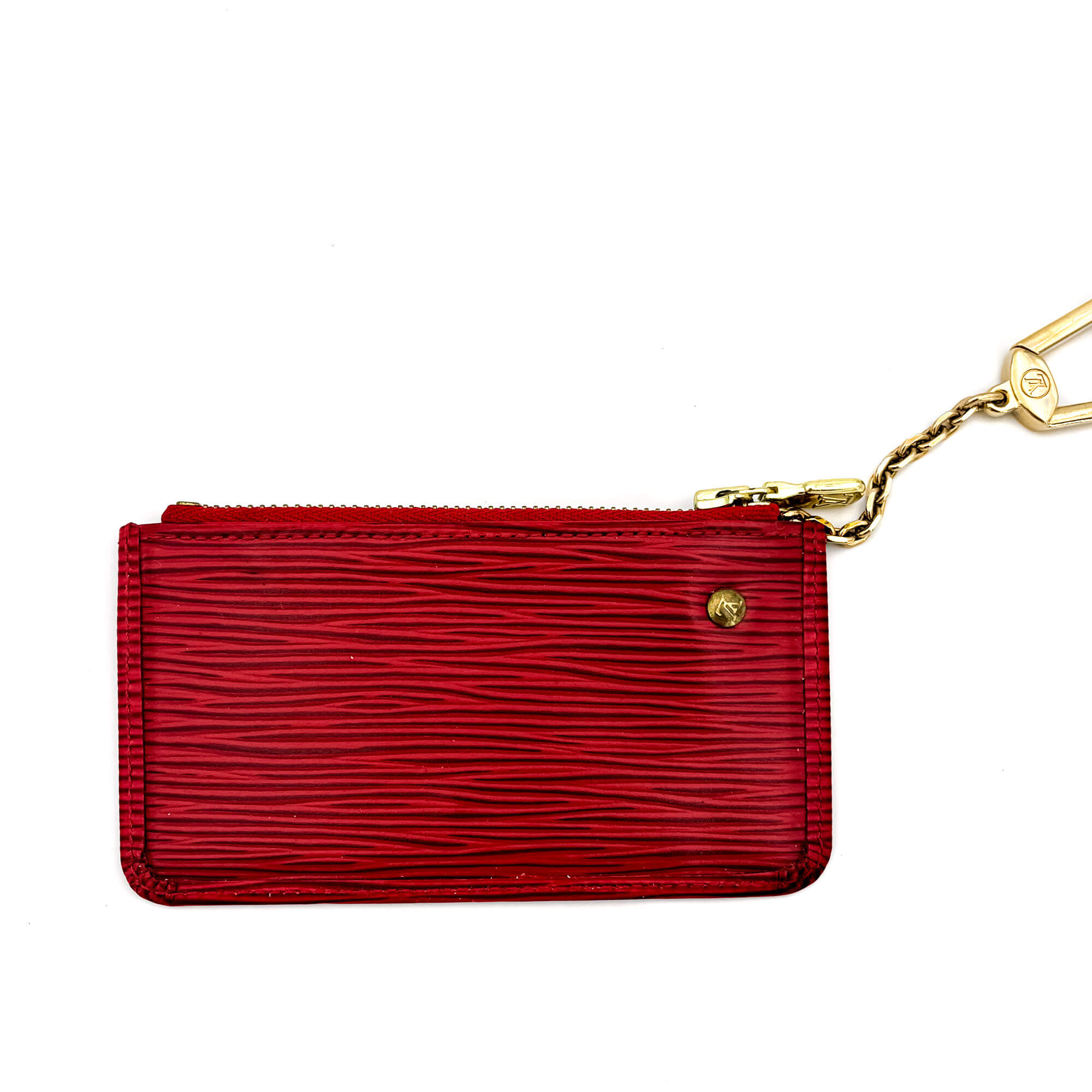 Keys Pouch Epi Leather Red