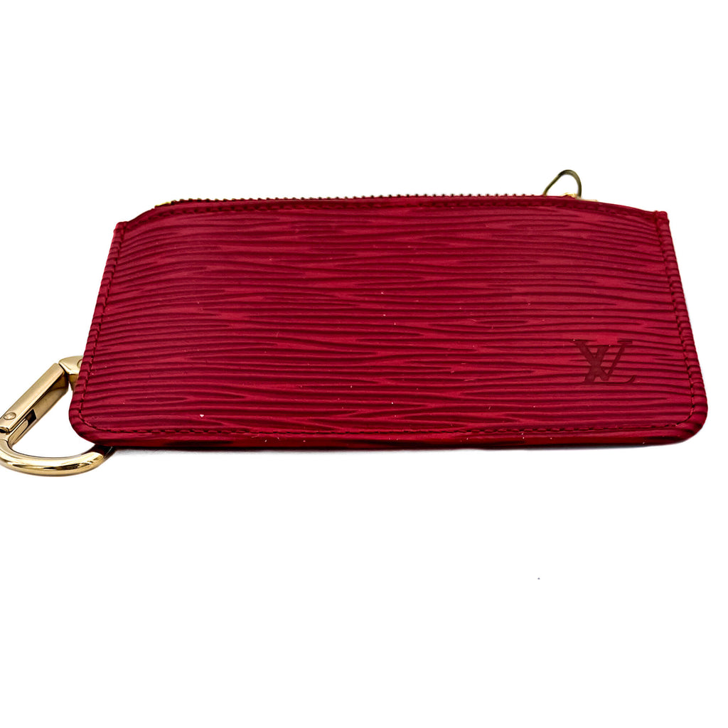 Keys Pouch Epi Leather Red
