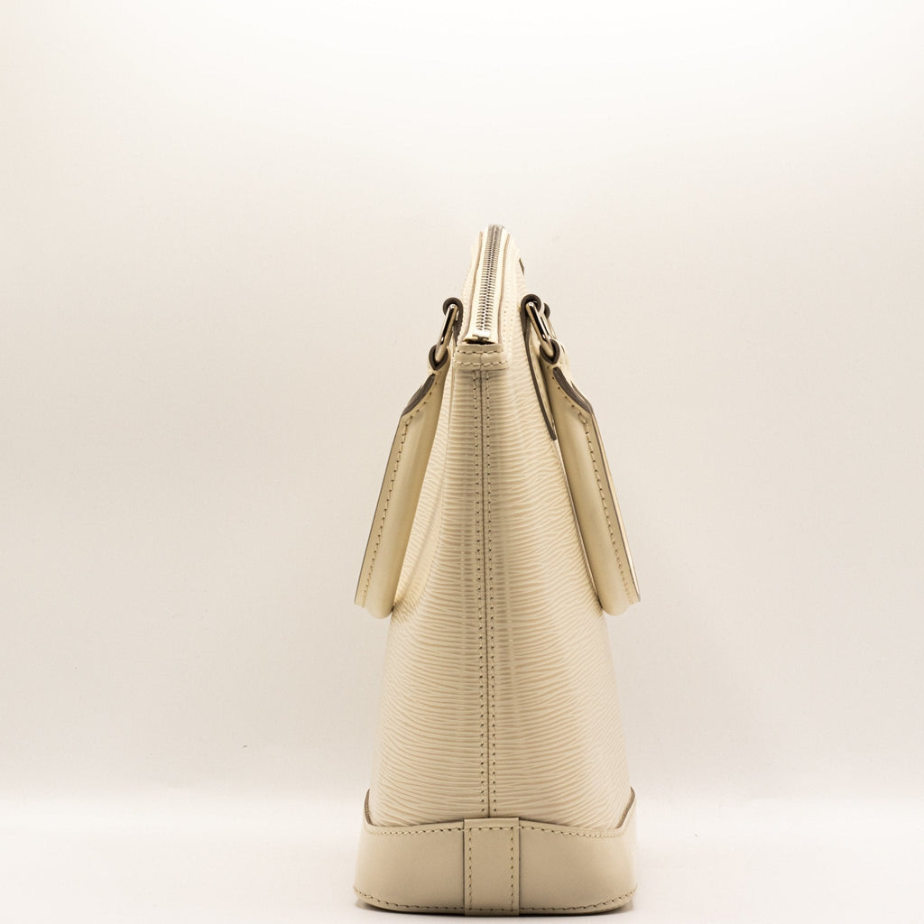 Lockit Epi Ivory Grey Epi Leather