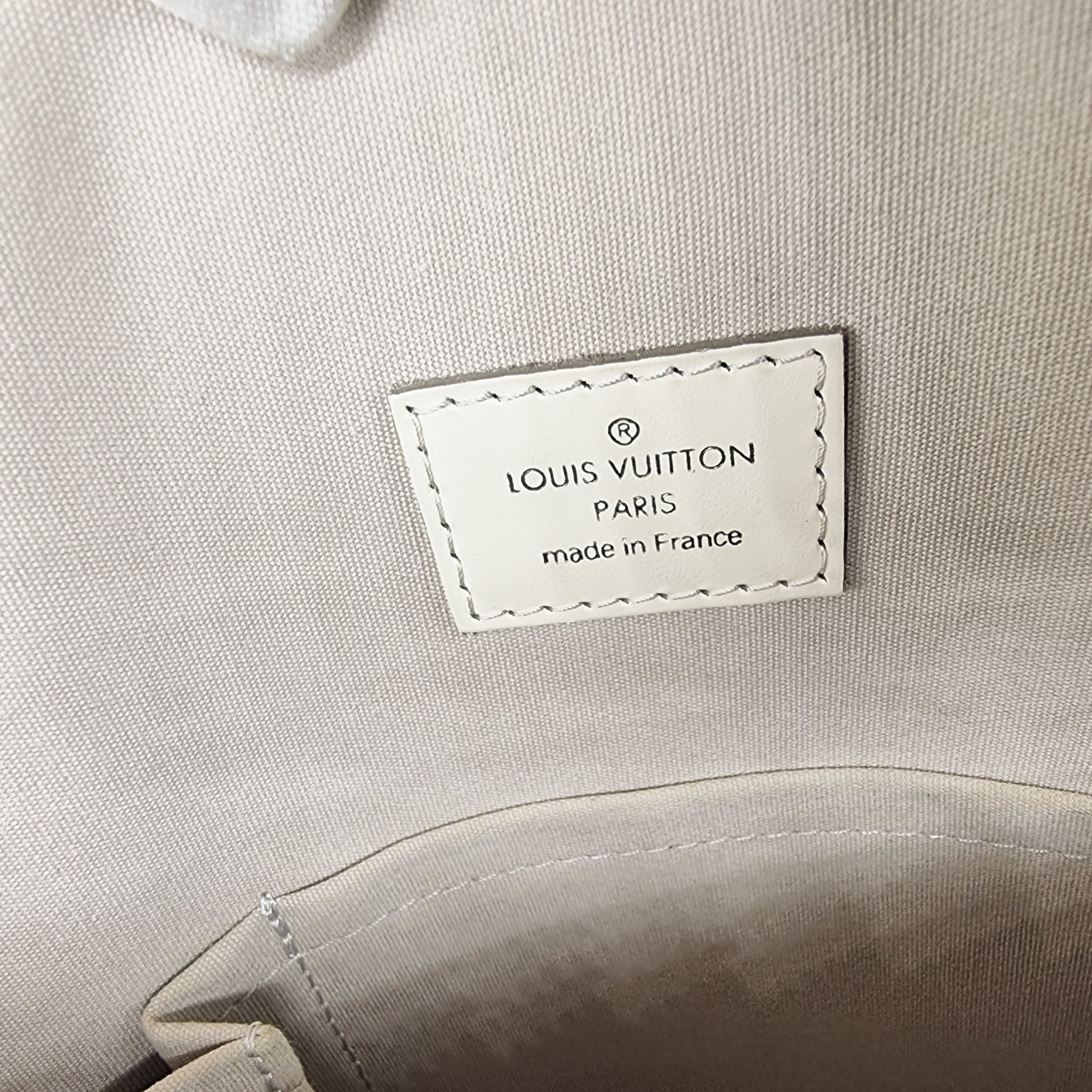Lockit Epi Ivory Grey Epi Leather