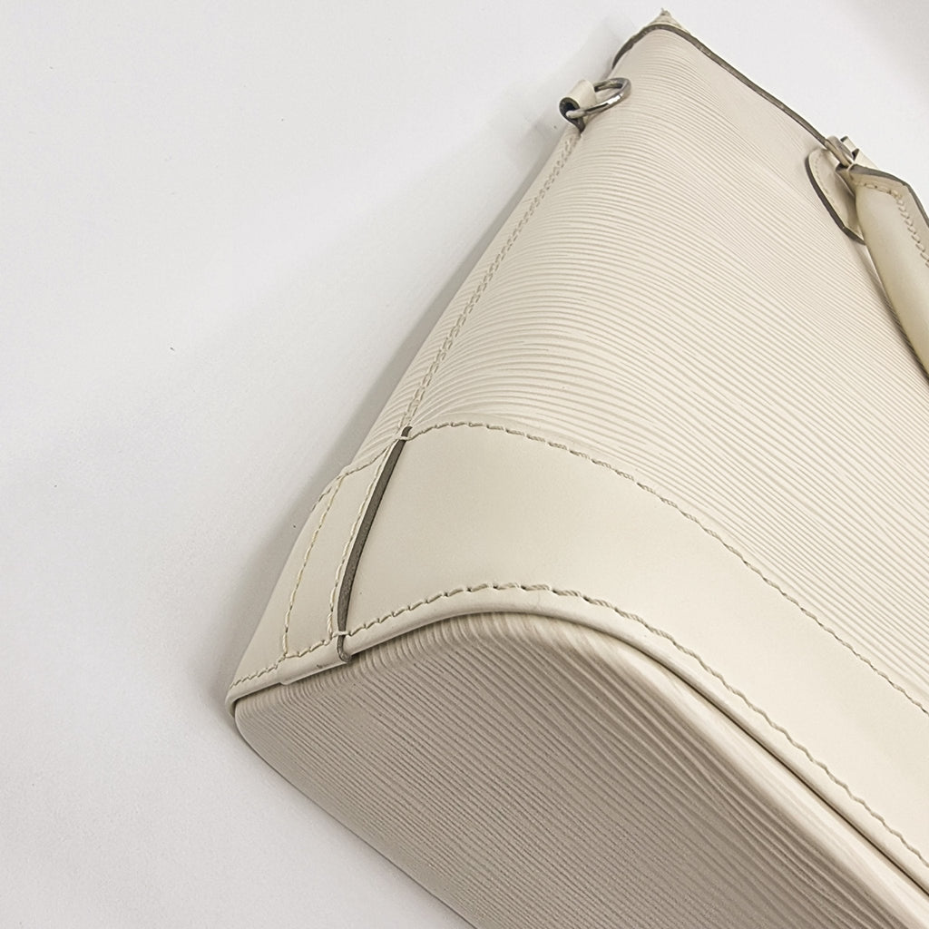 Lockit Epi Ivory Grey Epi Leather