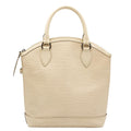 Lockit Epi Ivory Grey Epi Leather