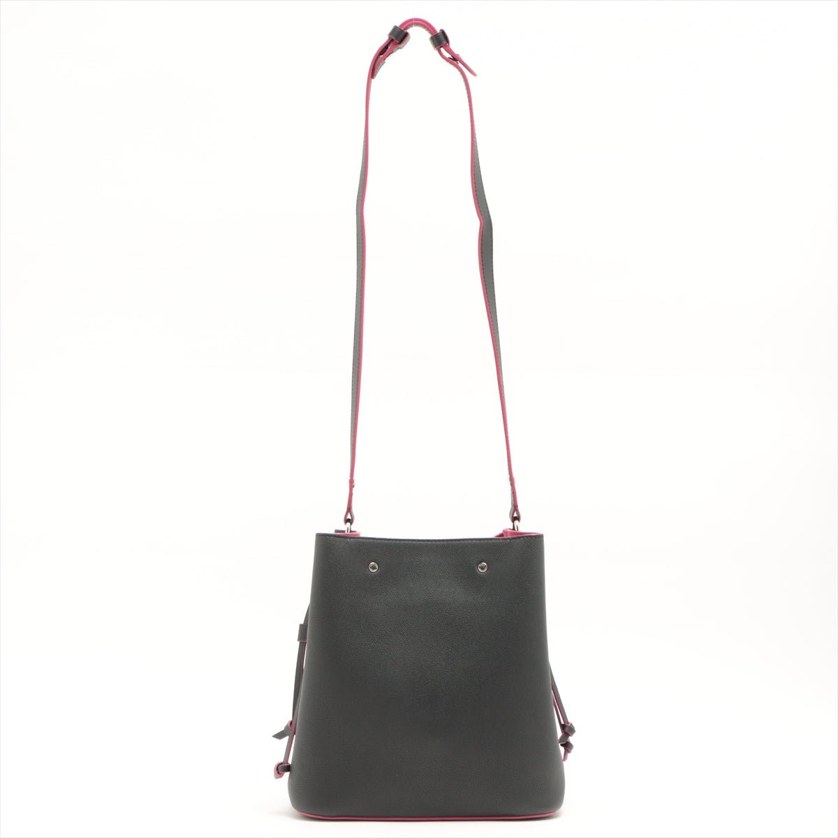 Lockme Bucket Leather Black