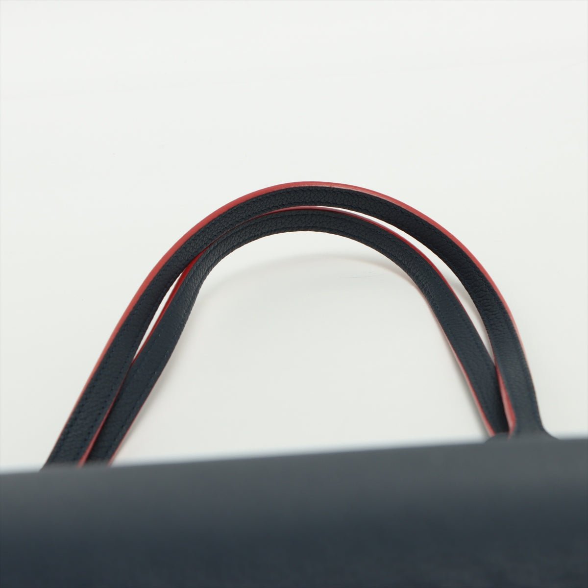 Lockme Go Leather Blue Navy Tote Bag