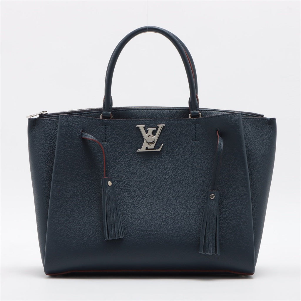 Lockmeto Navy Leather
