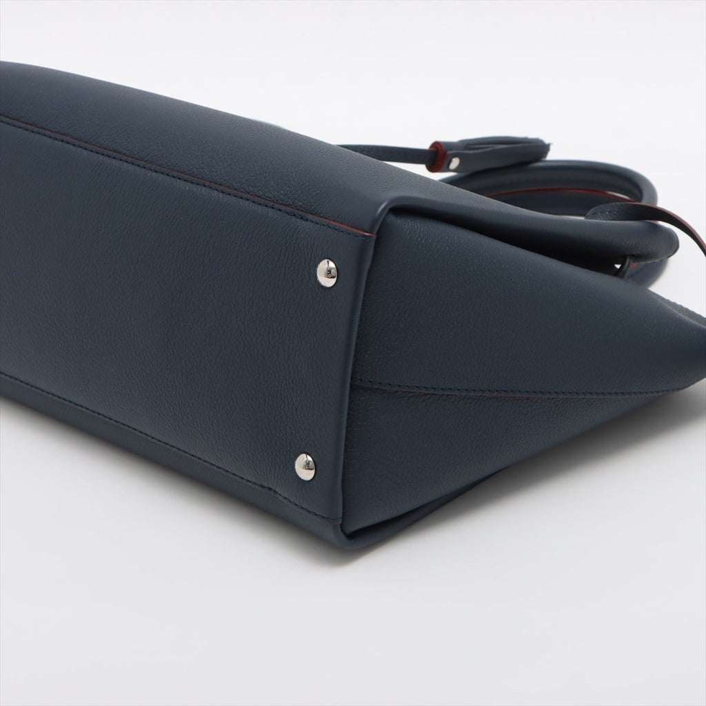 Lockmeto Navy Leather