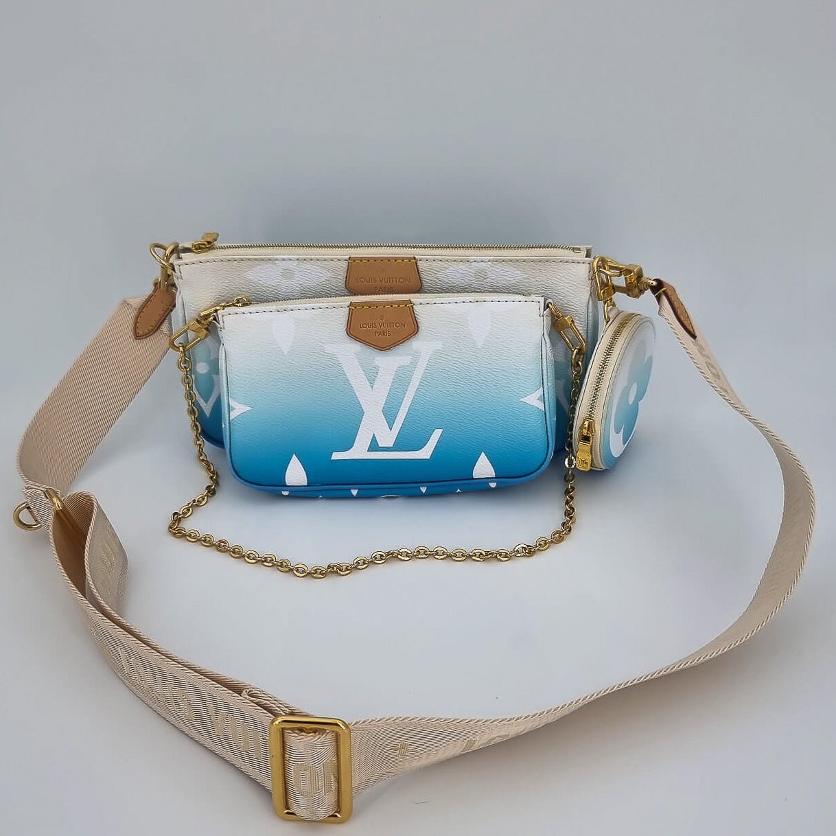 Louis Vuitton Multi Pochette Accessories By The Pool Blue