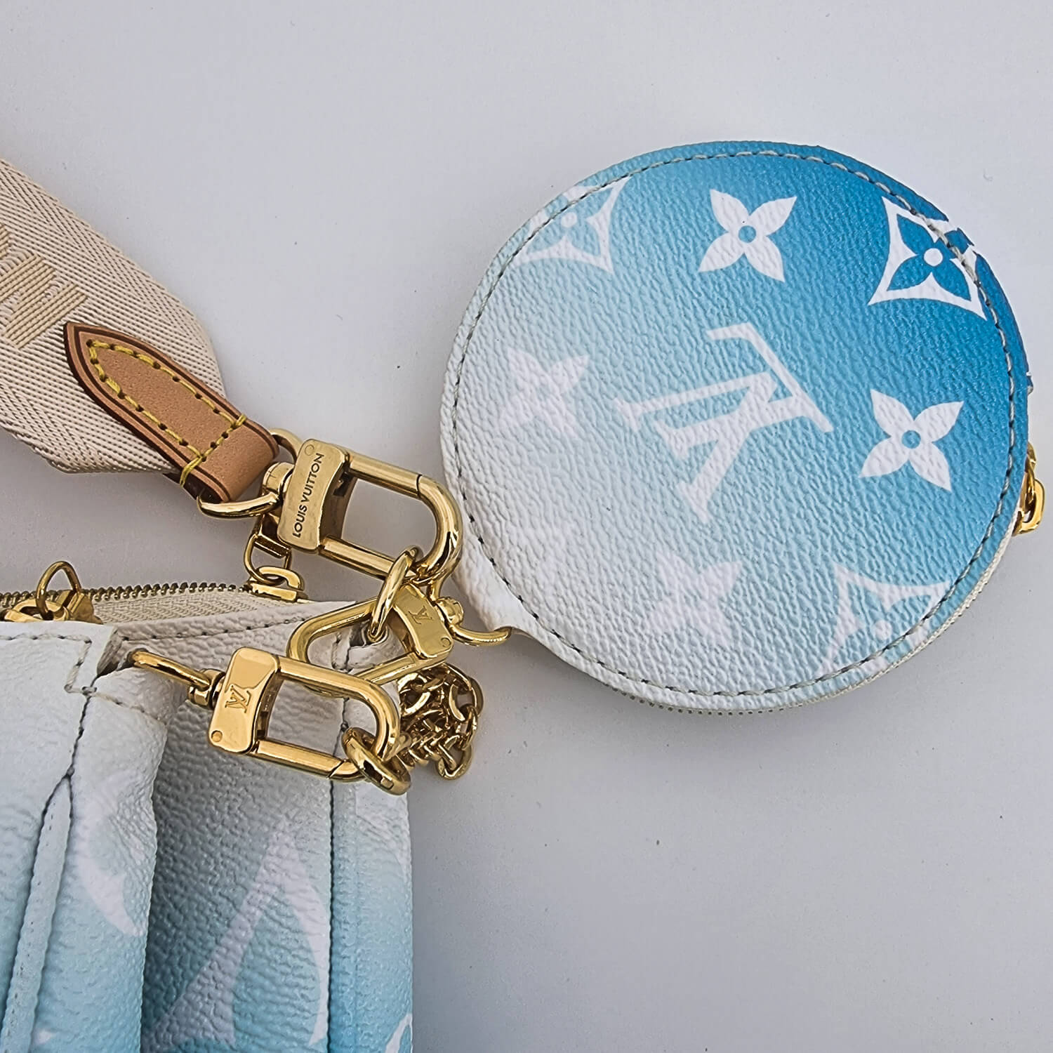 Louis Vuitton Multi Pochette Accessories By The Pool Blue