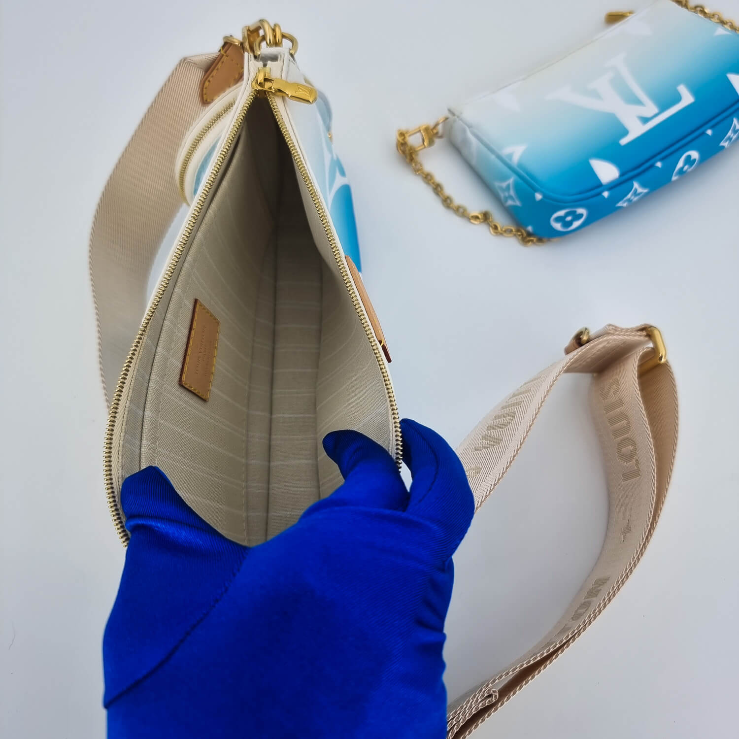Louis Vuitton Multi Pochette Accessories By The Pool Blue