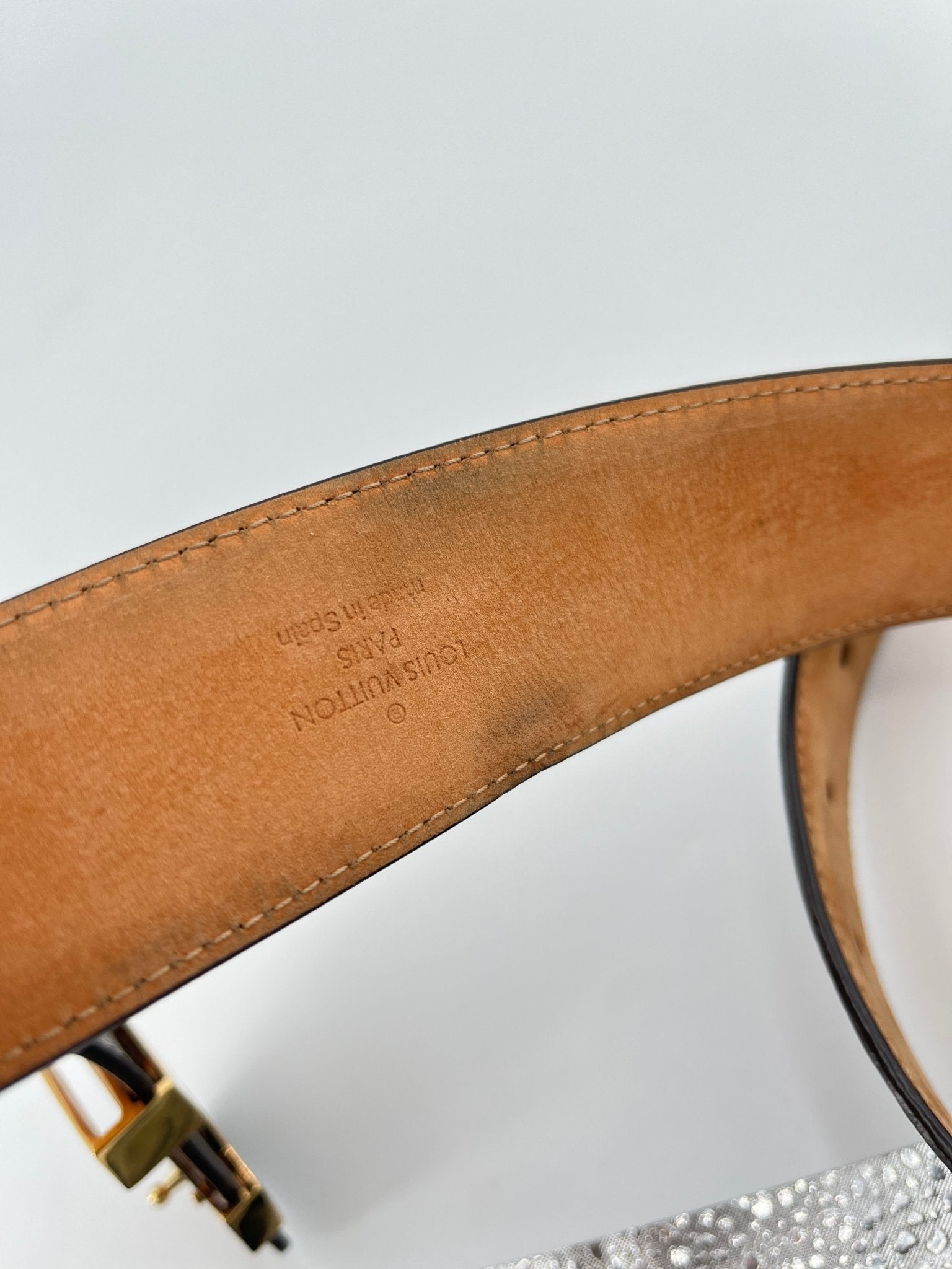 LV Initiales Belt Monogram