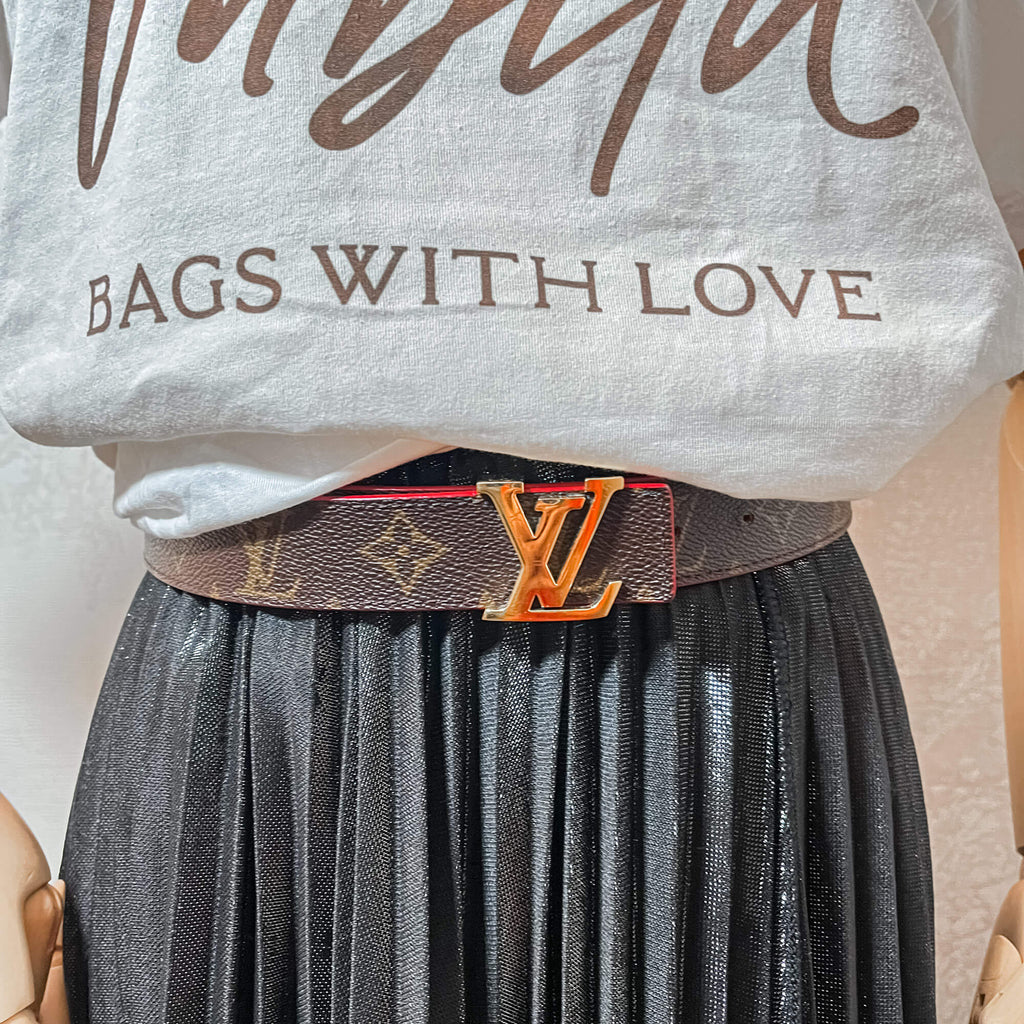 LV Initiales Reversible Belt Monogram size 80