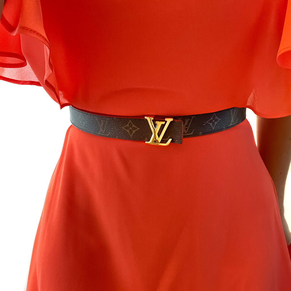 LV Initiales Reversible Belt Monogram size 80