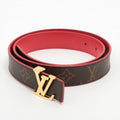 LV Initiales Reversible Belt Monogram size 80