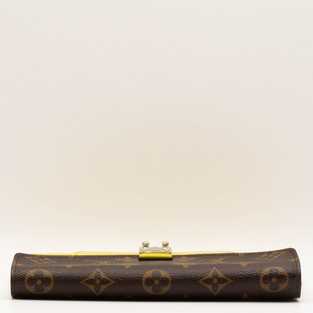Marie Rose Epi Monogram Pistache Long Wallet  M60428