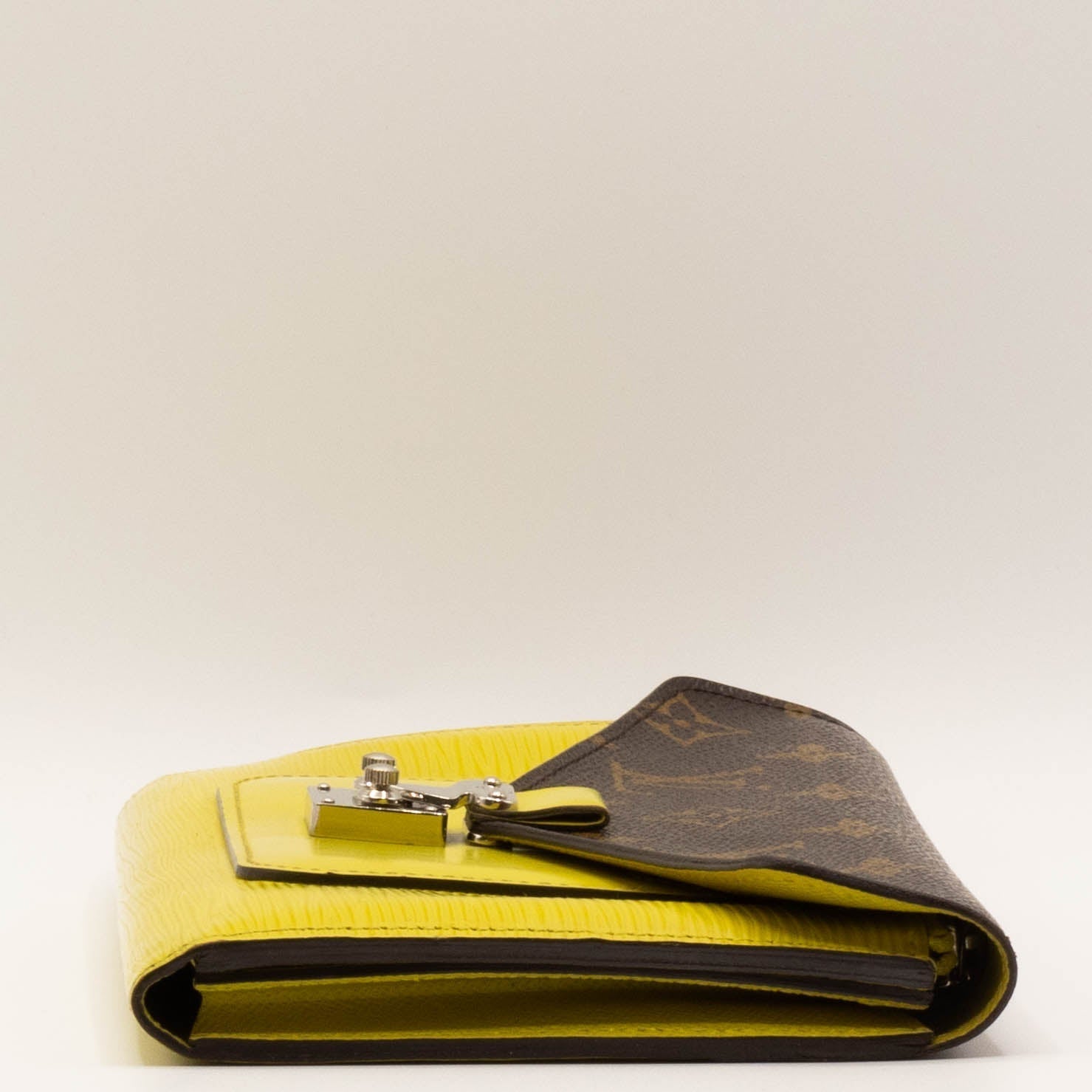 Marie Rose Epi Monogram Pistache Long Wallet  M60428