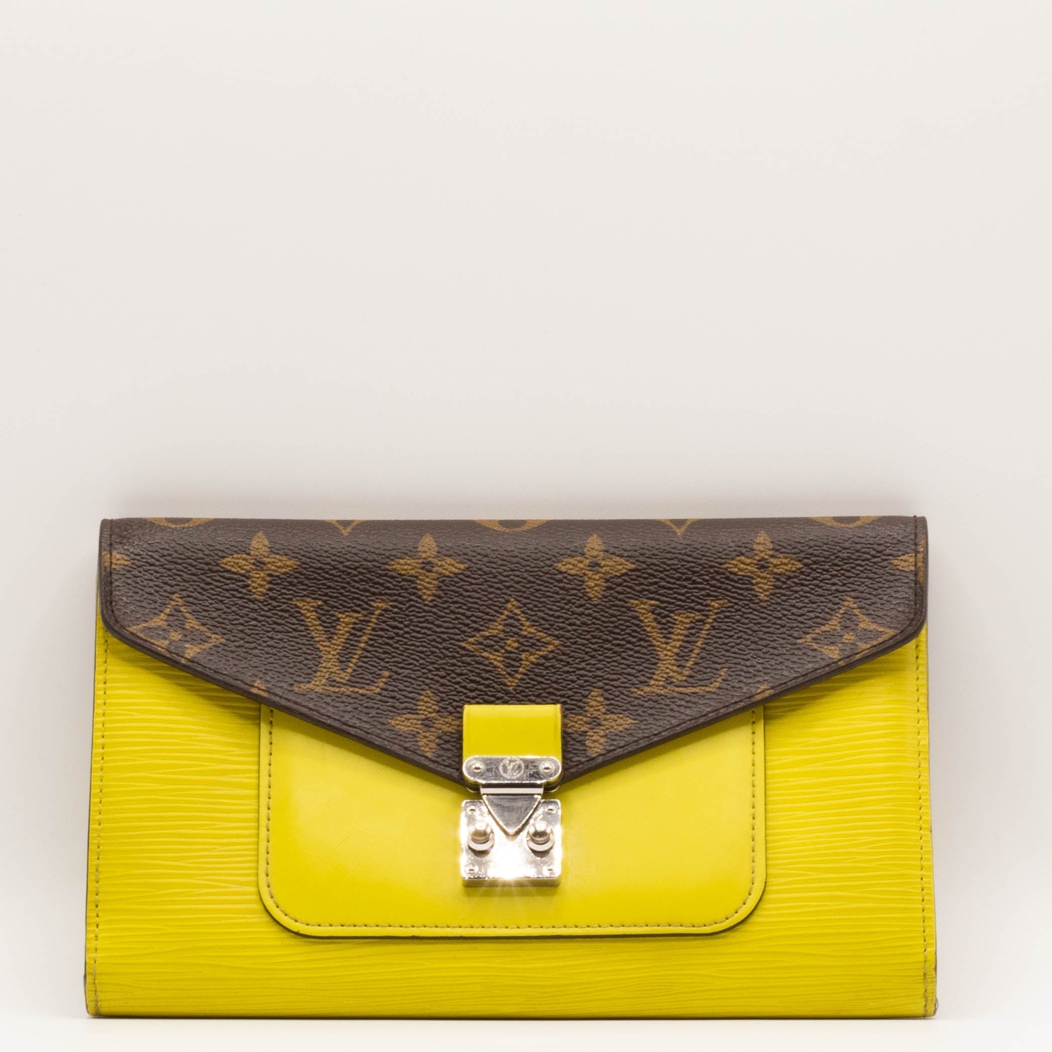 Marie Rose Epi Monogram Pistache Long Wallet  M60428