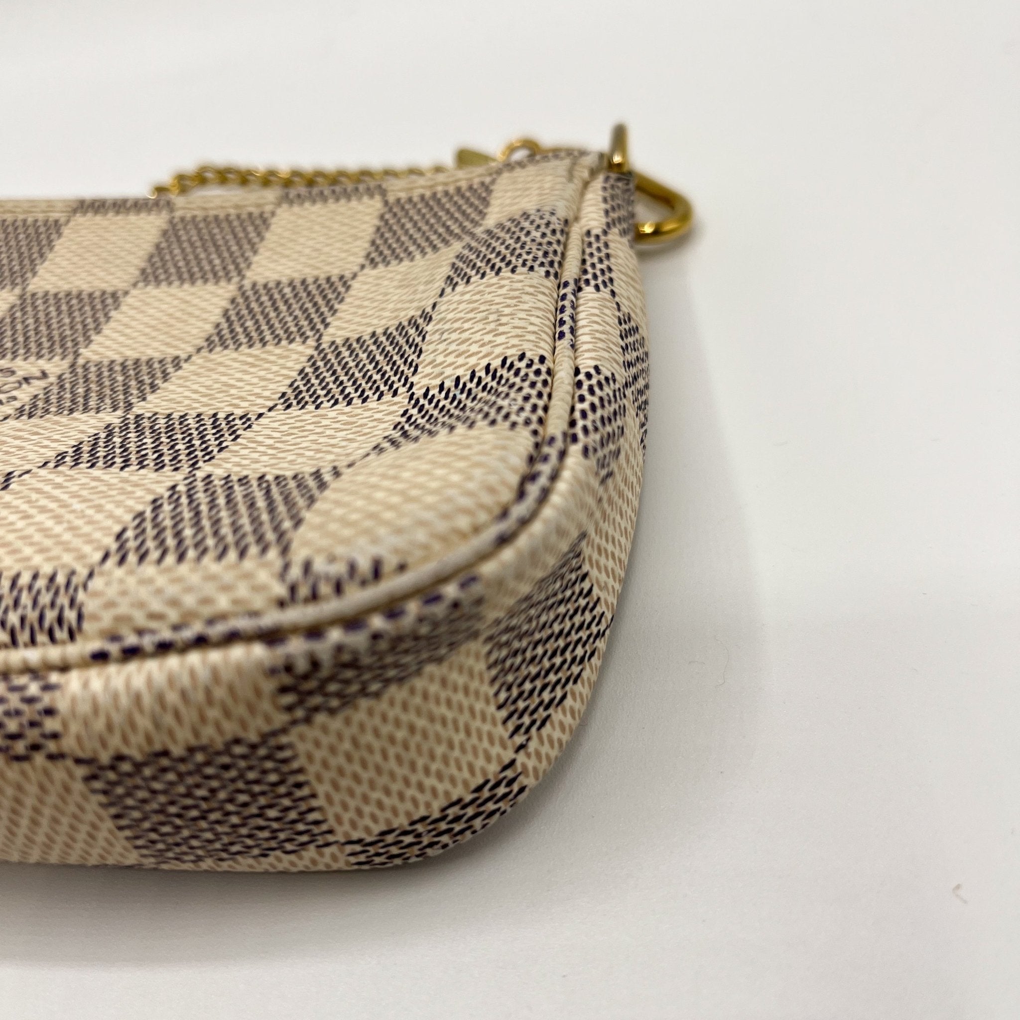 Mini Pochette Damier Azure