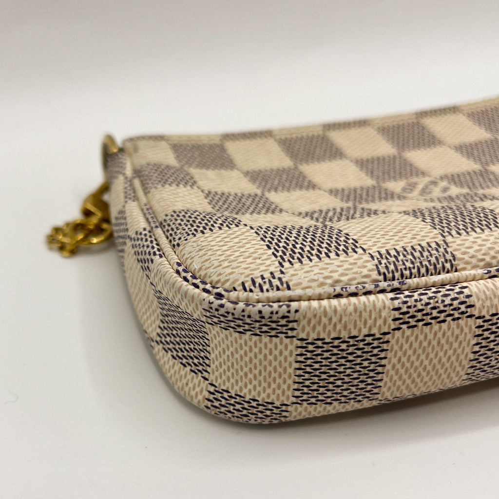 Mini Pochette Damier Azure