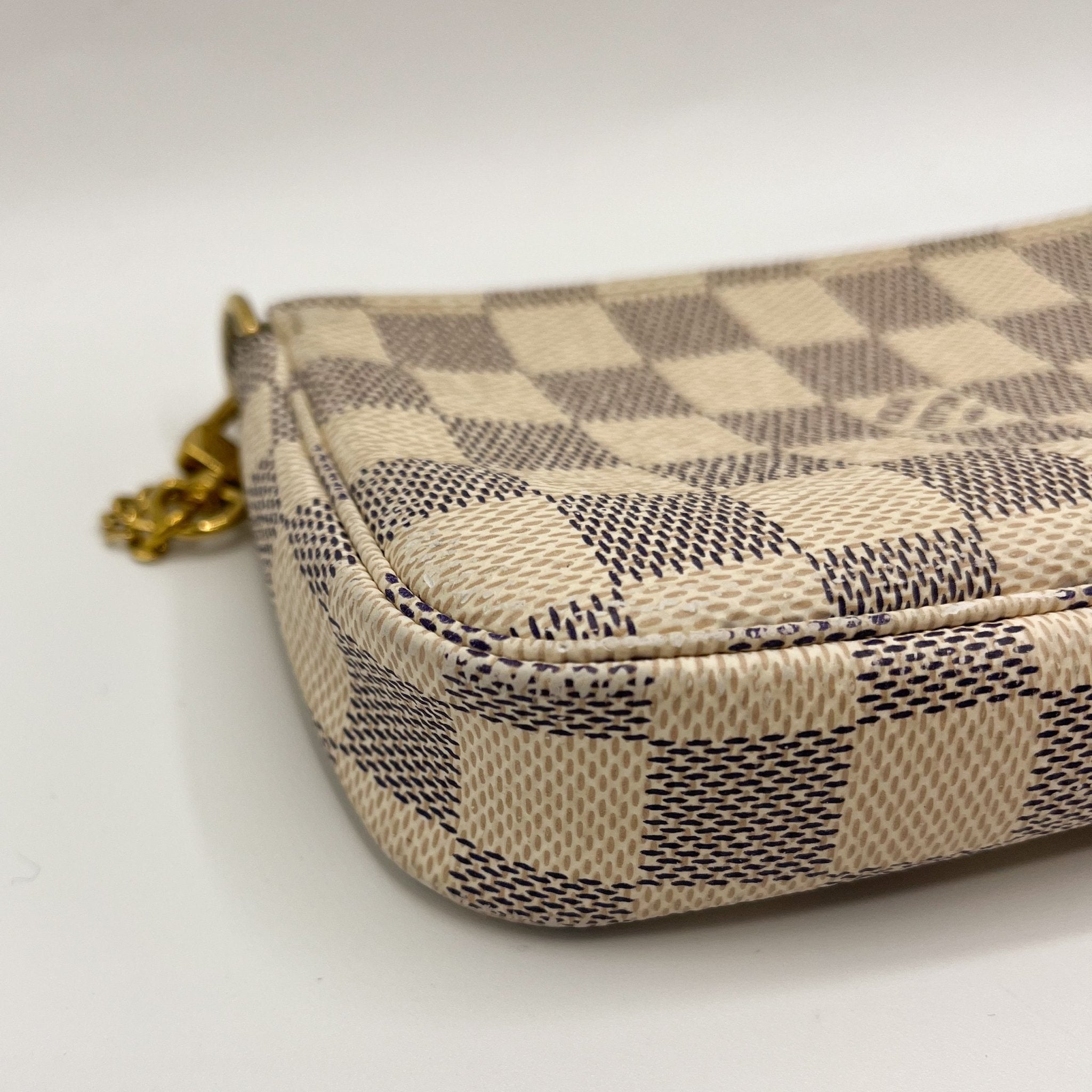 Mini Pochette Damier Azure
