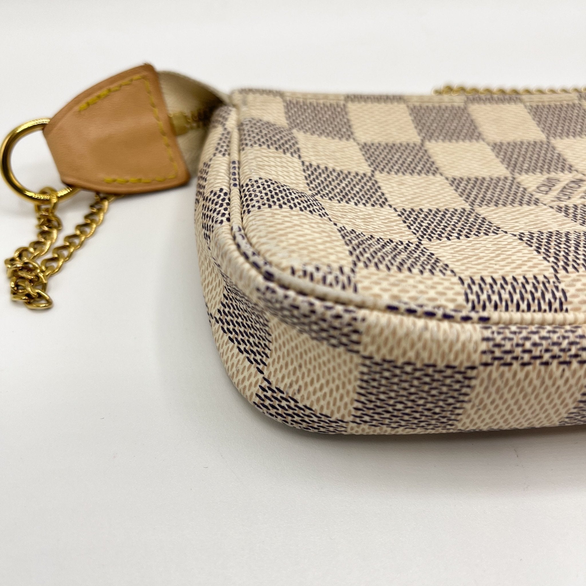 Mini Pochette Damier Azure