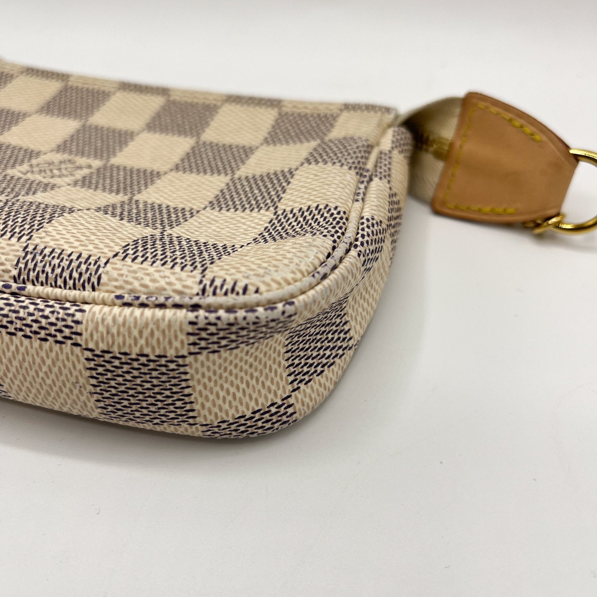 Mini Pochette Damier Azure