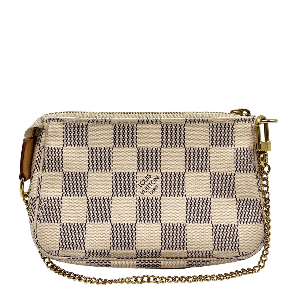 Mini Pochette Damier Azure