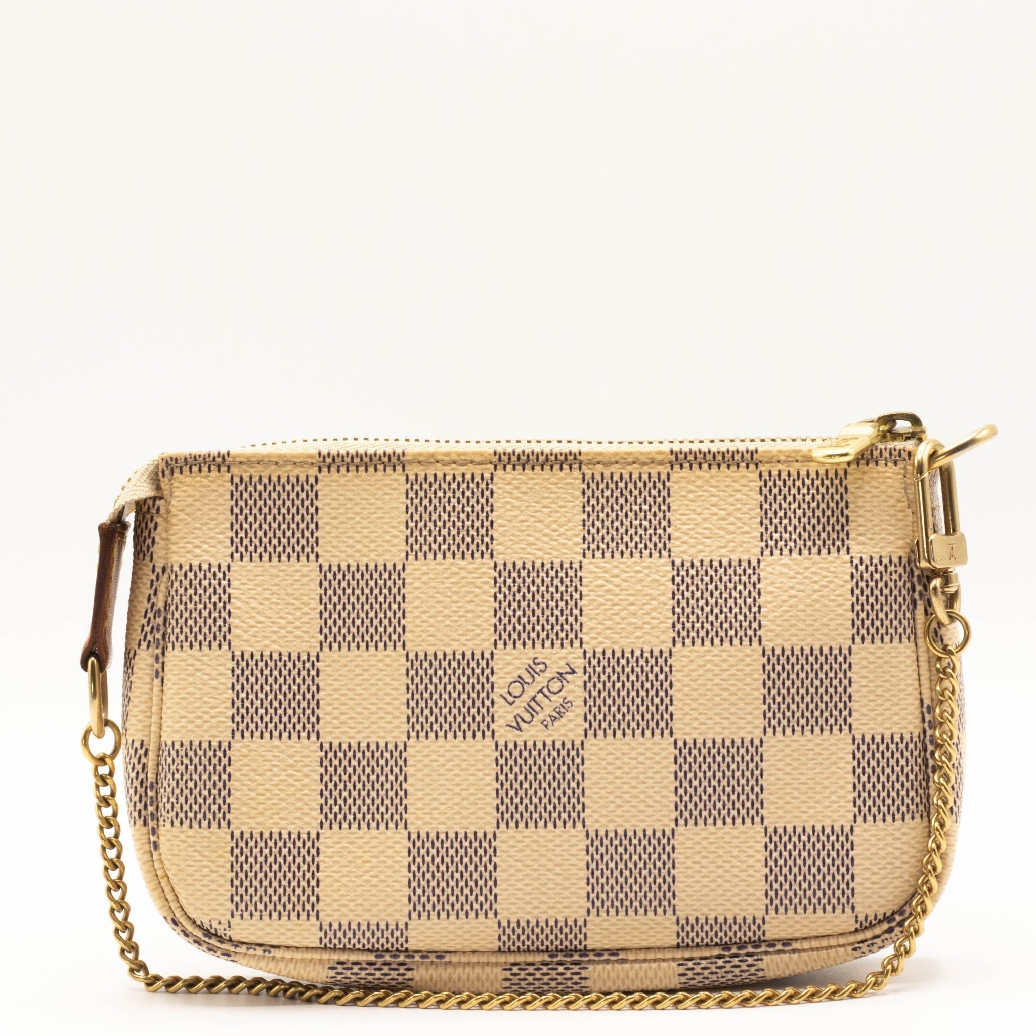 Mini Pochette Damier Azure N58010