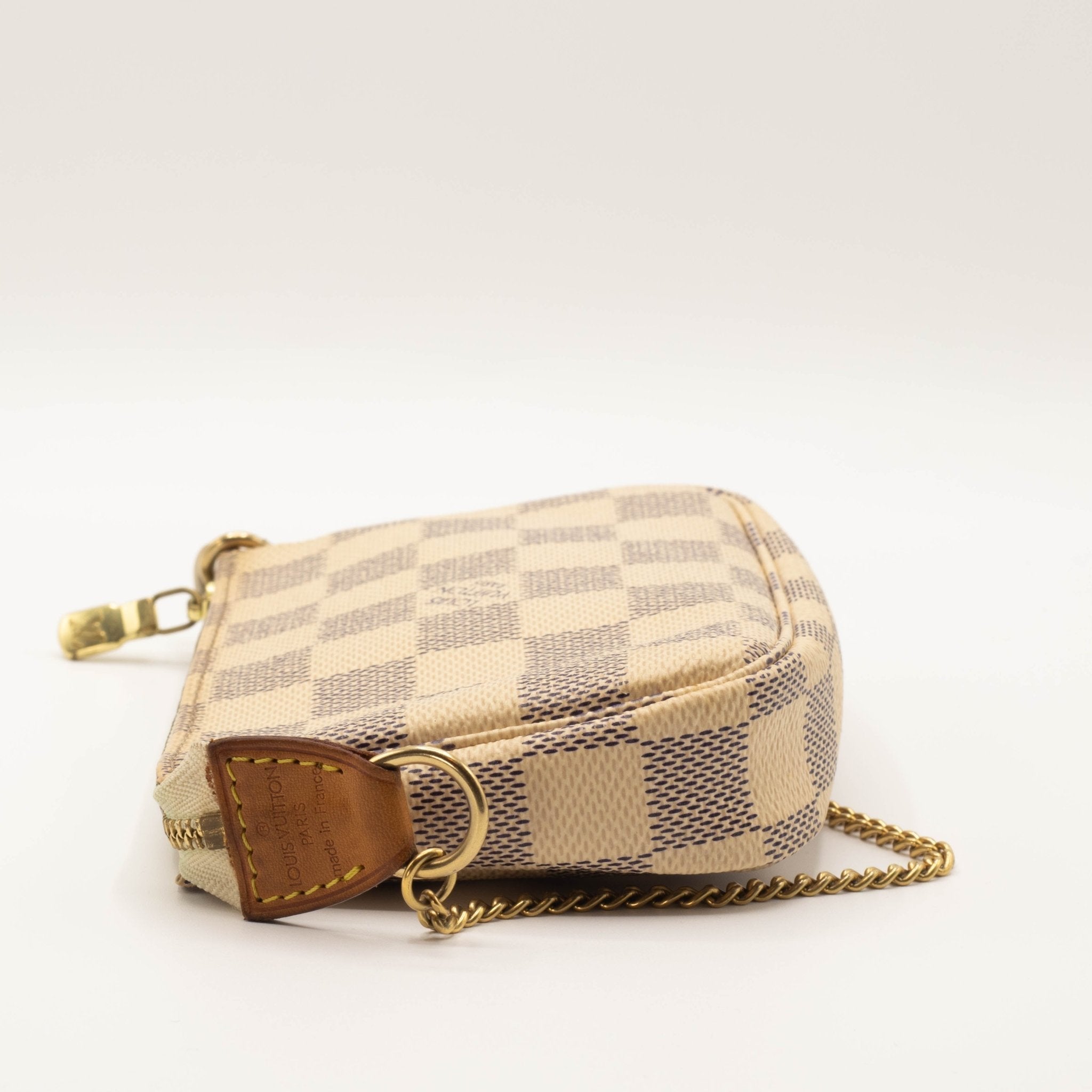 Mini Pochette Damier Azure N58010