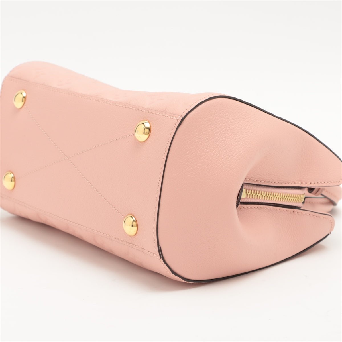 Montaigne BB Monogram Pink Leather