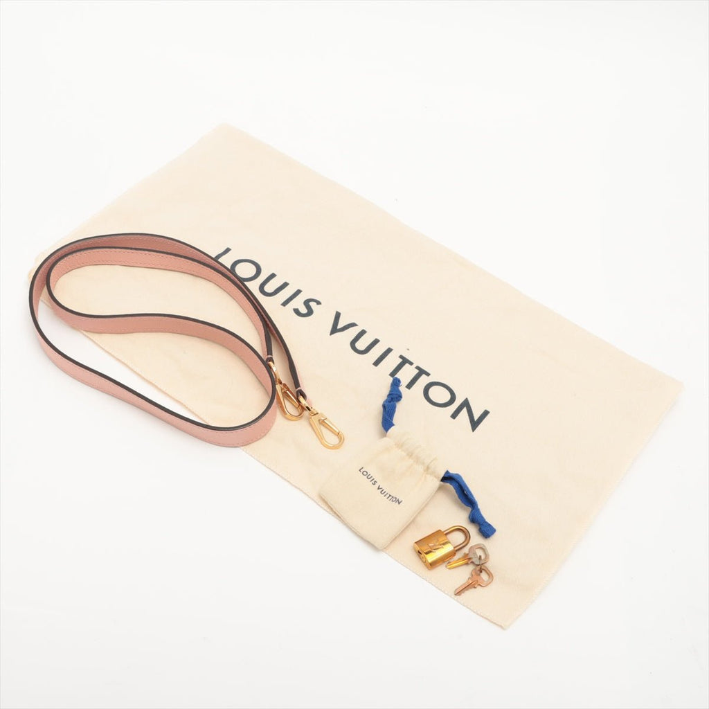 Montaigne BB Monogram Pink Leather