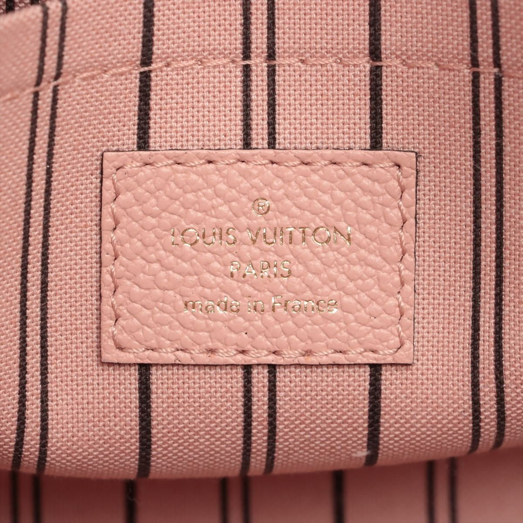 Montaigne BB Monogram Pink Leather