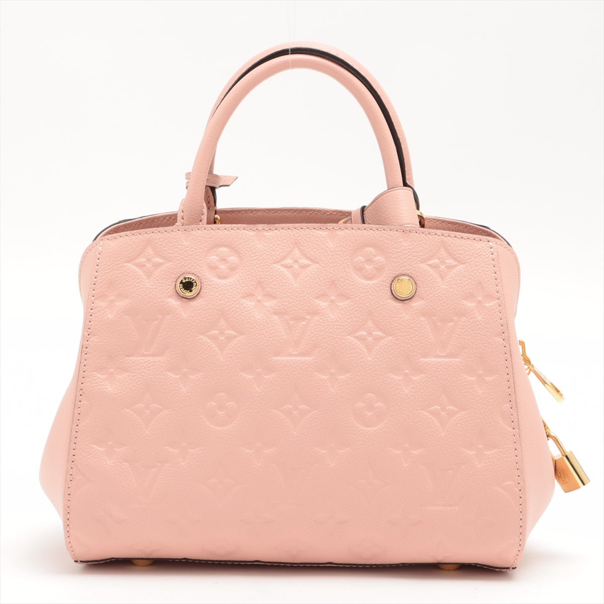 Montaigne BB Monogram Pink Leather
