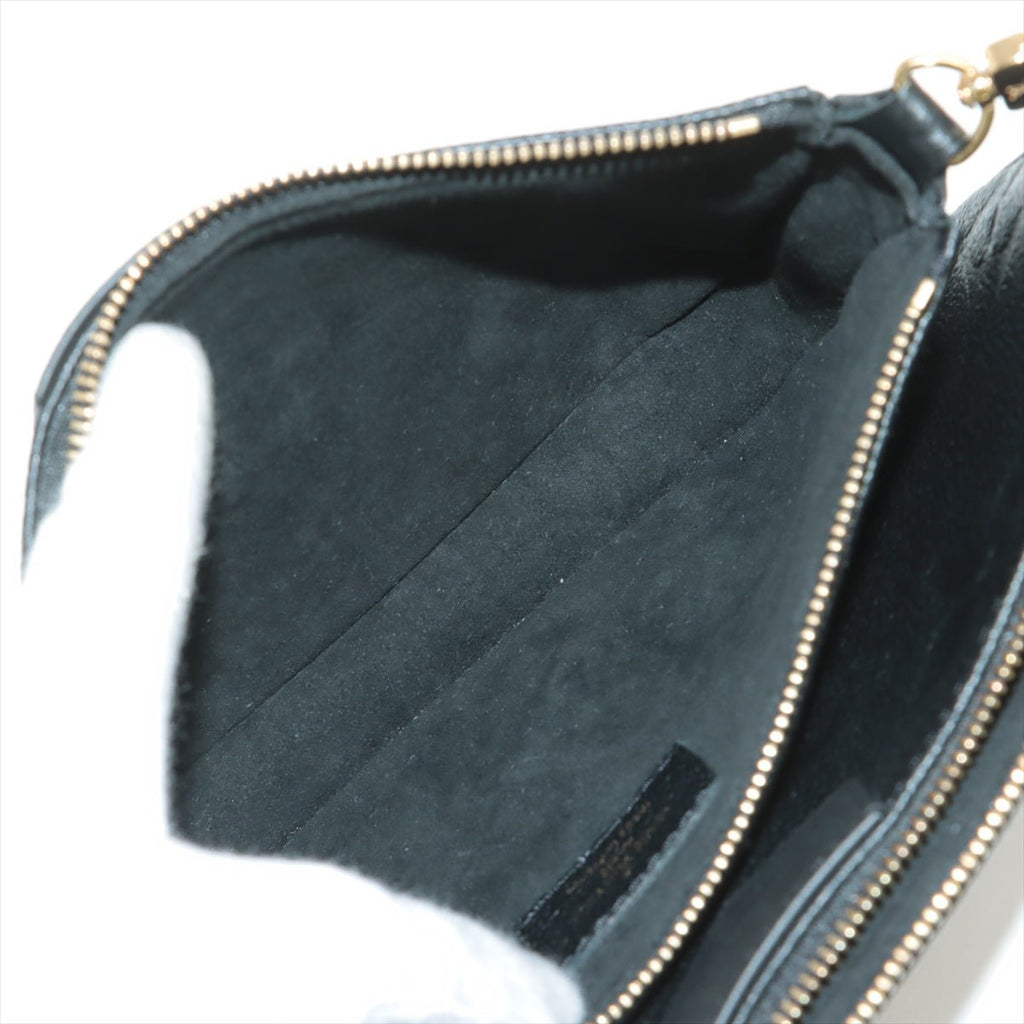 Multi Pochette Accessories Monogram Empreinte Leather Black Bag