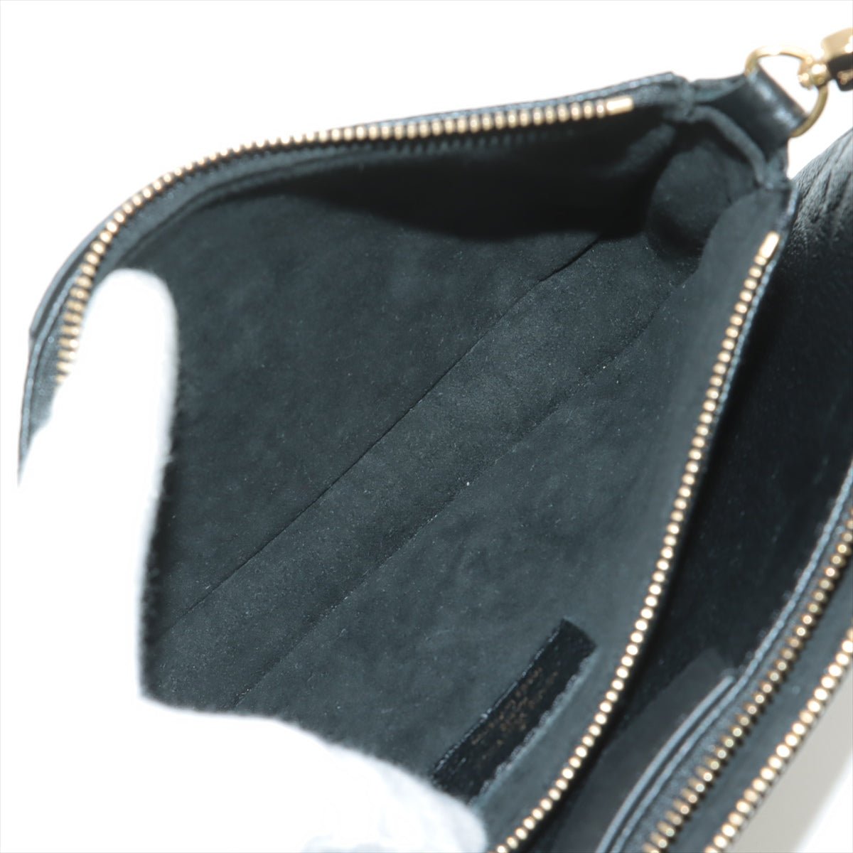 Multi Pochette Accessories Monogram Empreinte Leather Black Bag