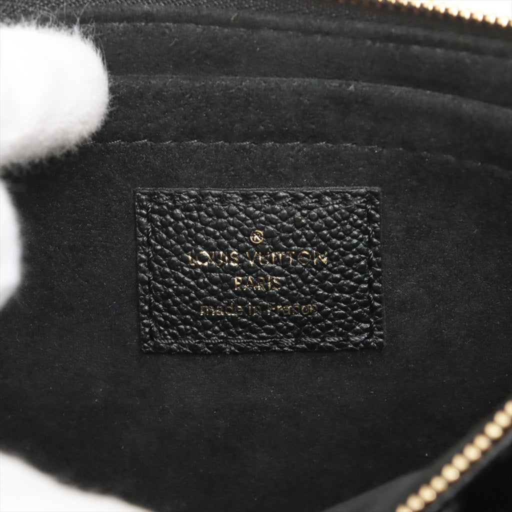 Multi Pochette Accessories Monogram Empreinte Leather Black Bag
