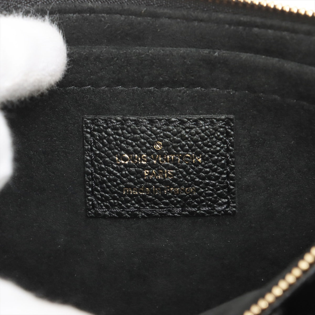 Multi Pochette Accessories Monogram Empreinte Leather Black Bag