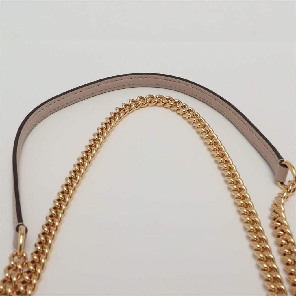 Mylockme BB Leather Beige 2-Way Chain Bag