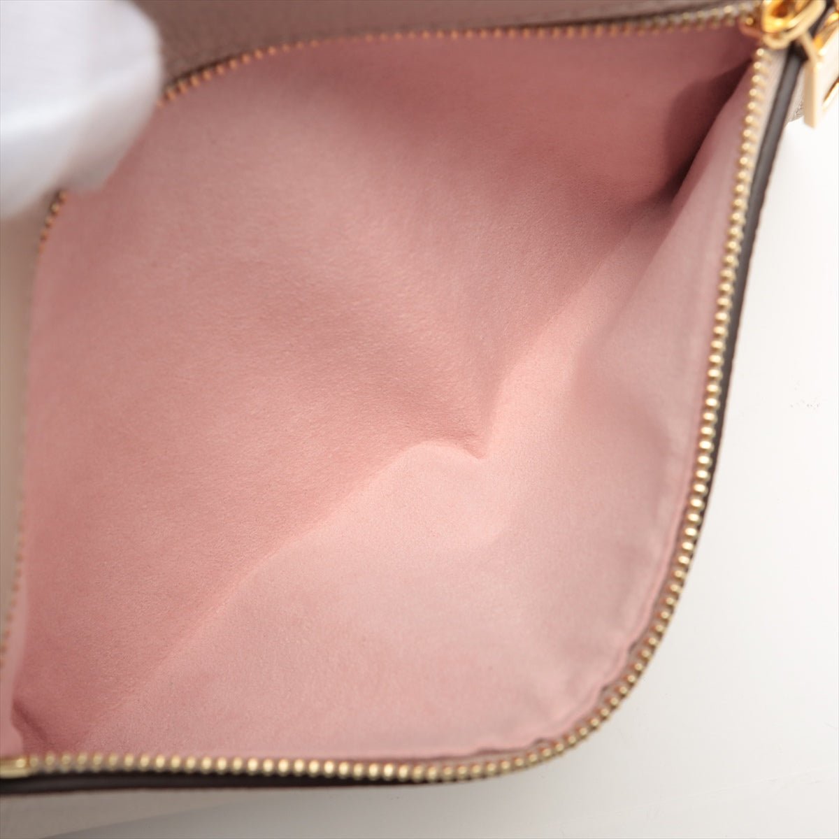 Mylockme BB Leather Beige 2-Way Chain Bag