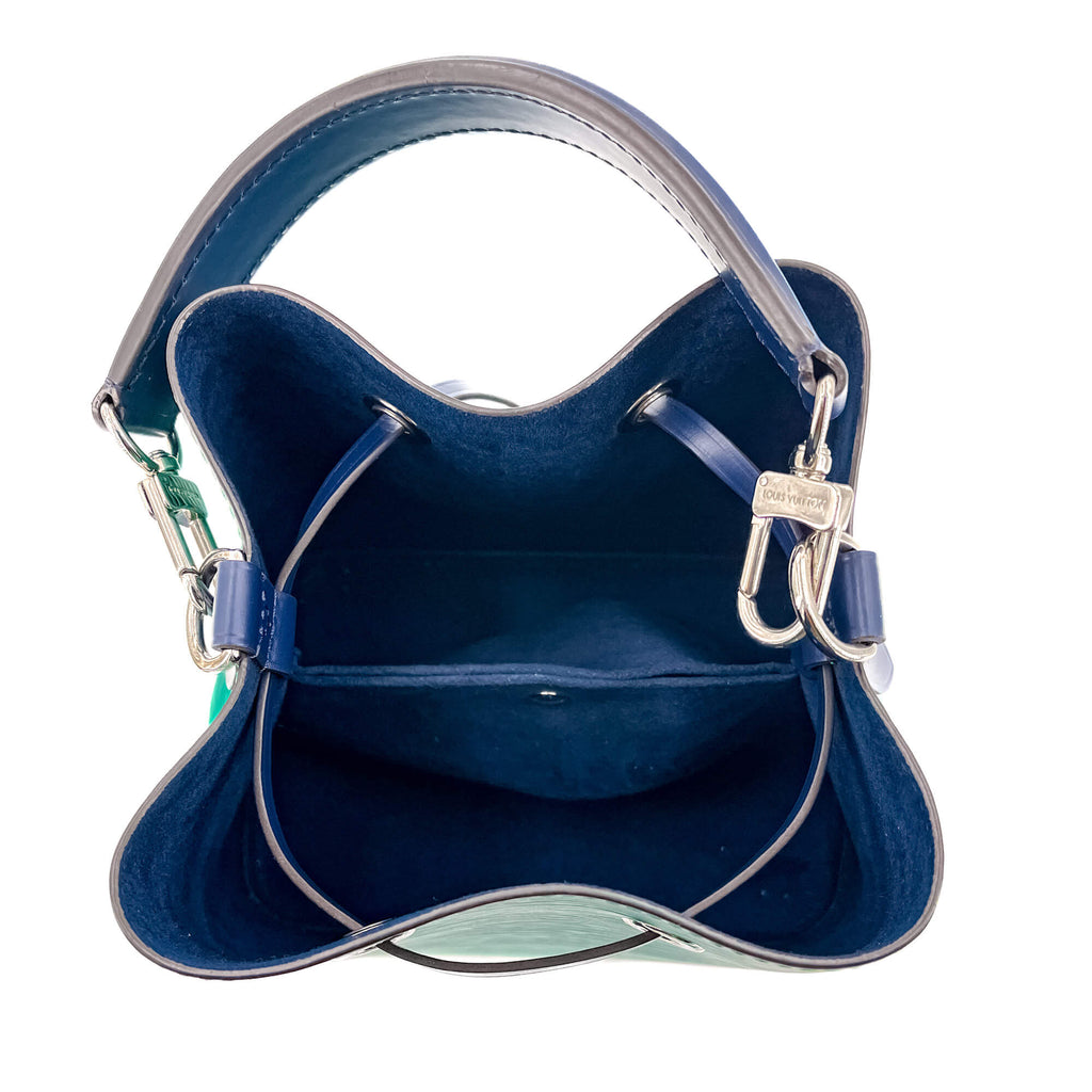 NÃƒÆ’Ã‚Â©oNoÃƒÆ’Ã‚Â© BB Epi Leather Bucket Bag Green