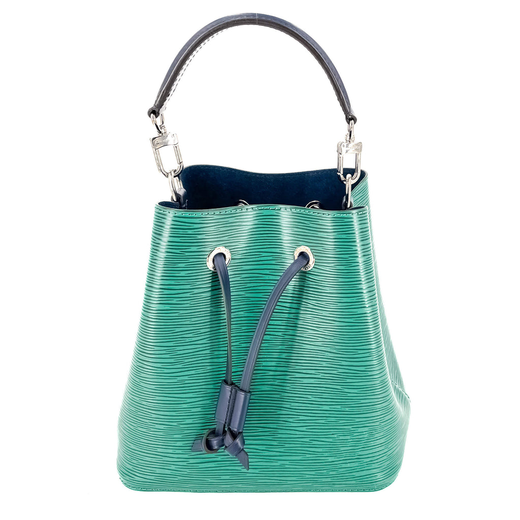 NÃƒÆ’Ã‚Â©oNoÃƒÆ’Ã‚Â© BB Epi Leather Bucket Bag Green