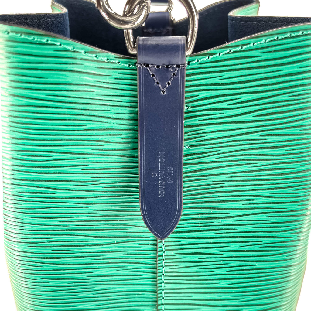 NÃƒÆ’Ã‚Â©oNoÃƒÆ’Ã‚Â© BB Epi Leather Bucket Bag Green