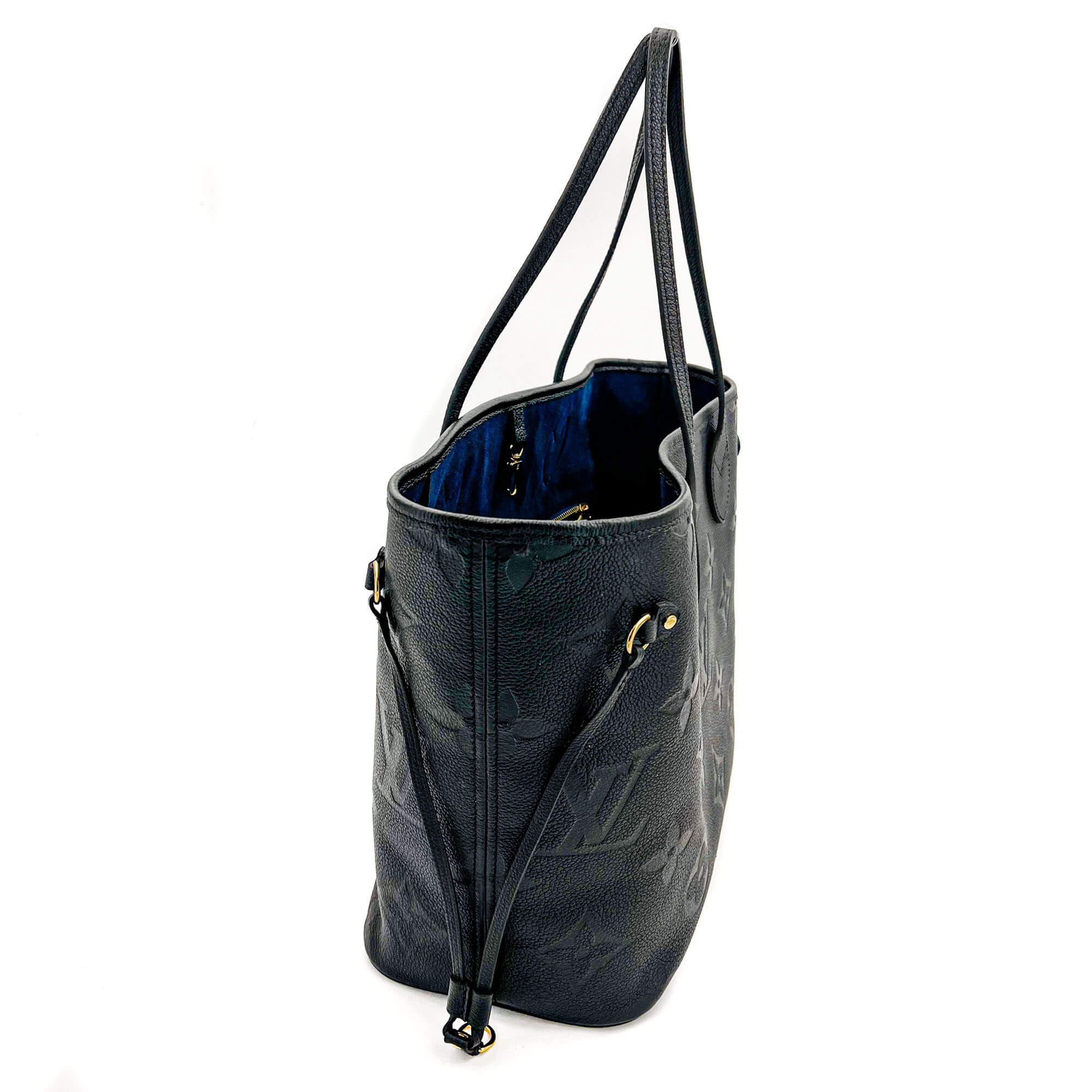 Neverfull MM Black Empreinte Leather