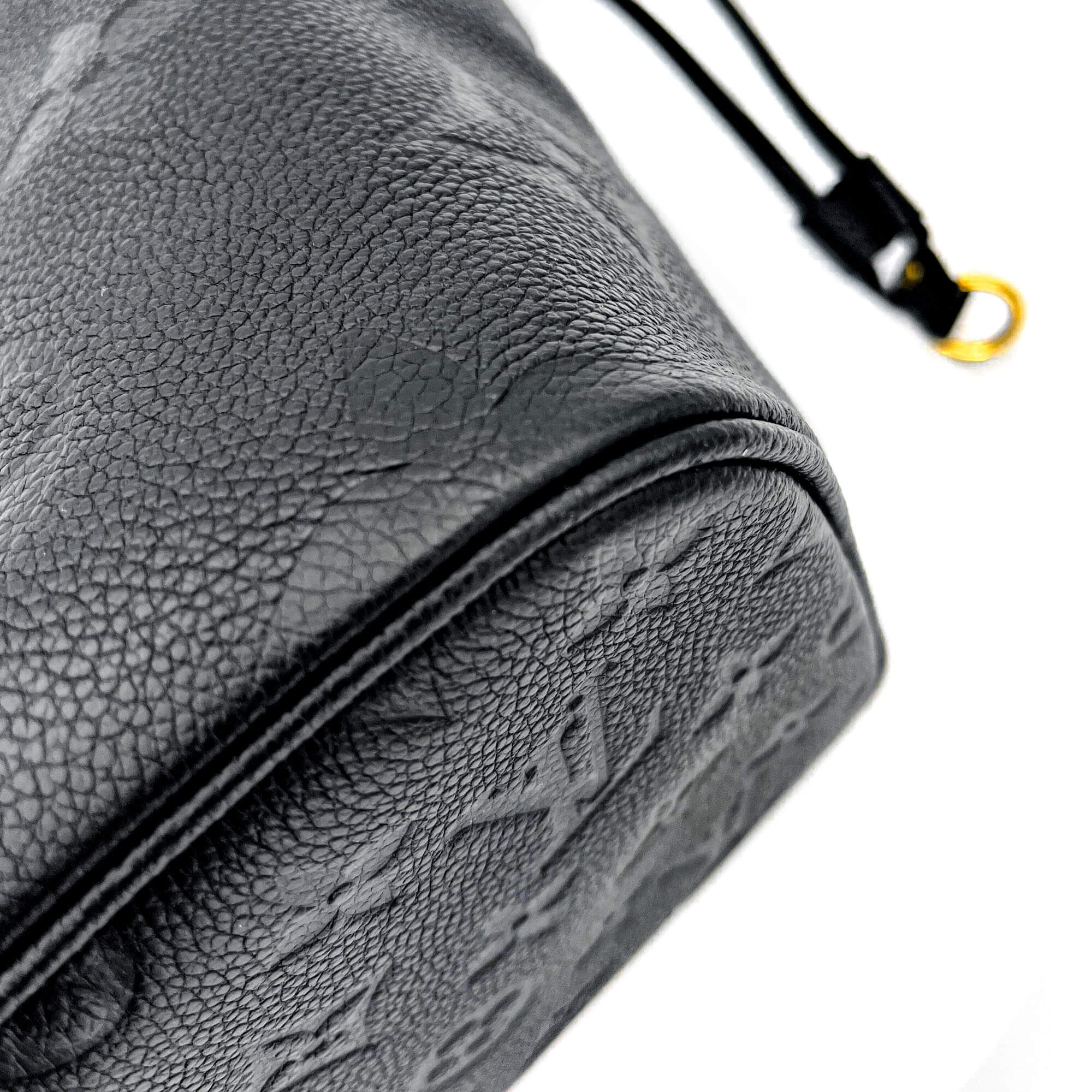 Neverfull MM Black Empreinte Leather