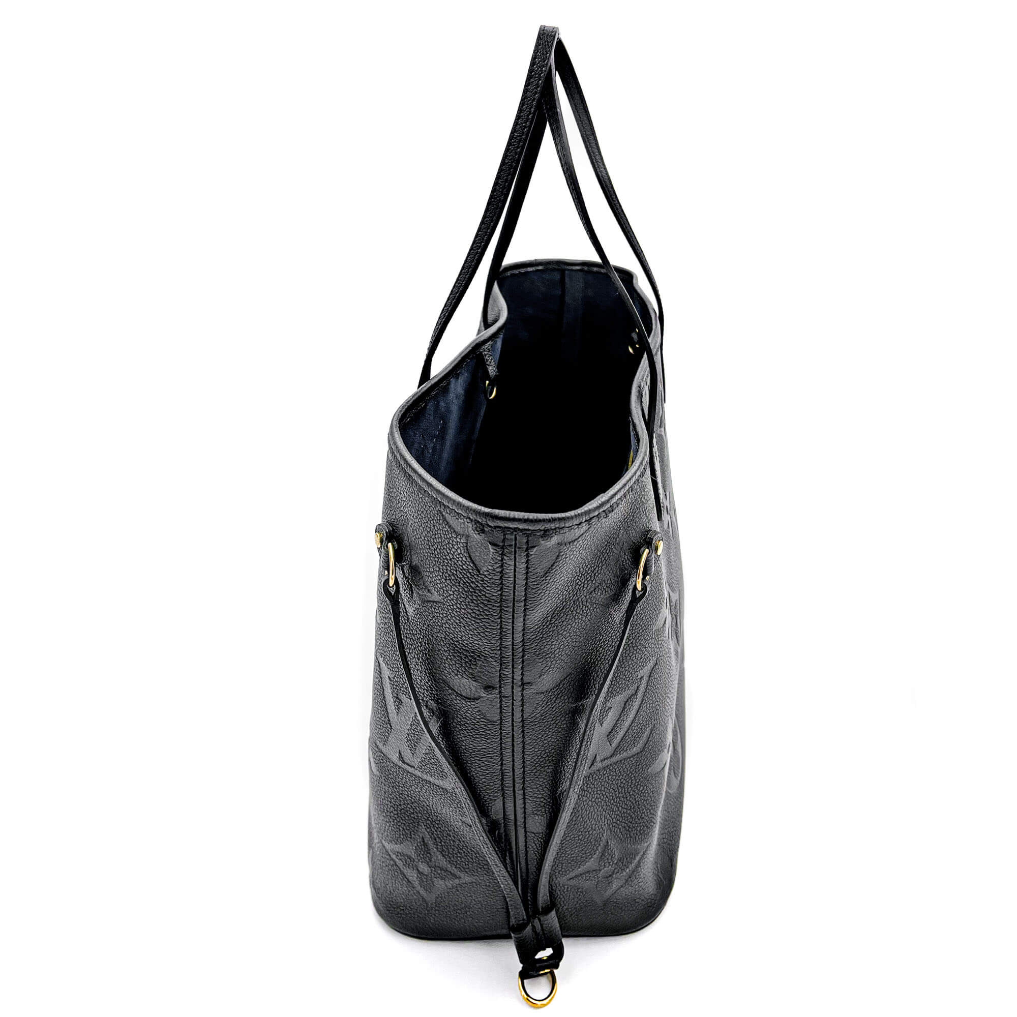 Neverfull MM Black Empreinte Leather