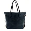 Neverfull MM Black Empreinte Leather