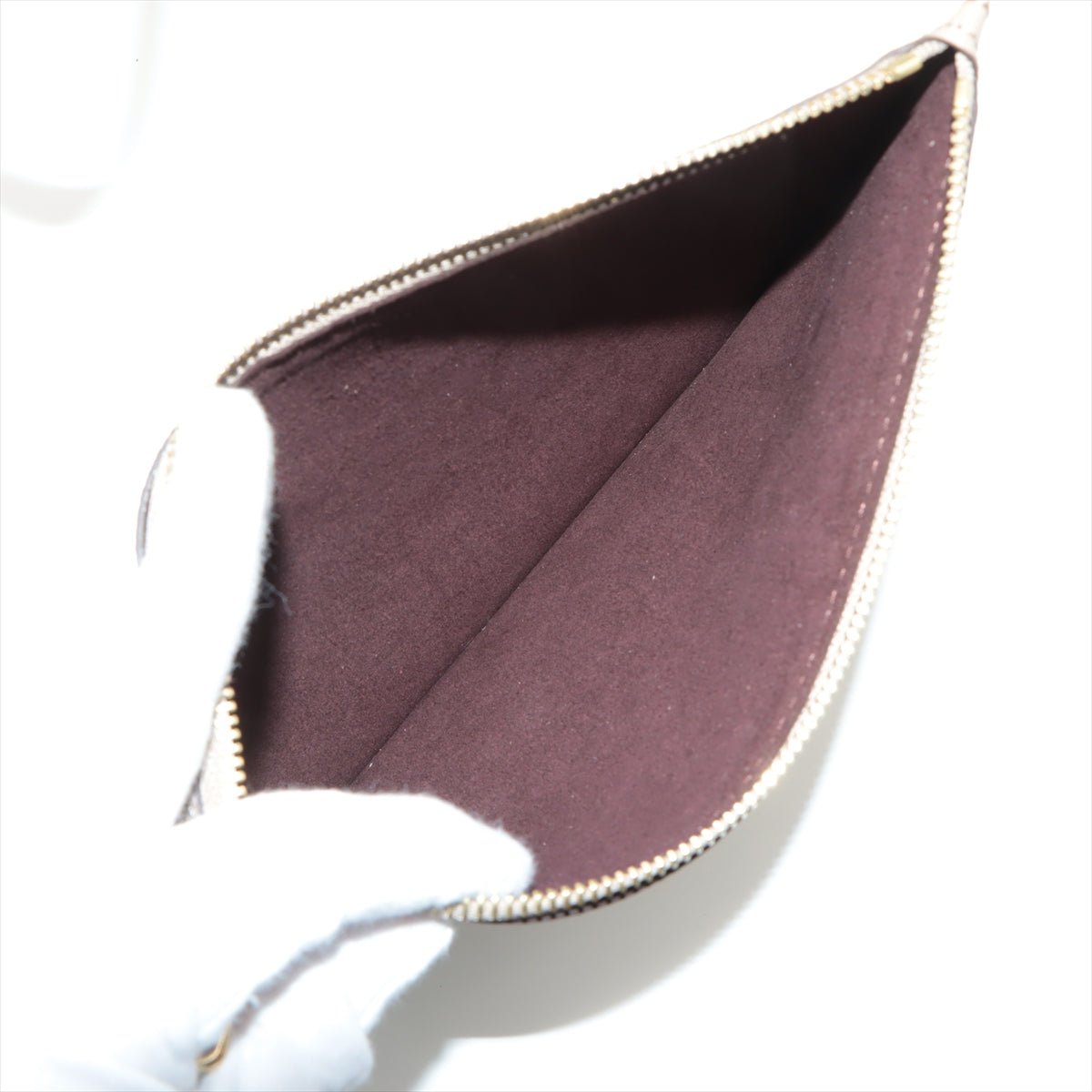 Neverfull MM Empreinte Leather Turtledove Beige Bag