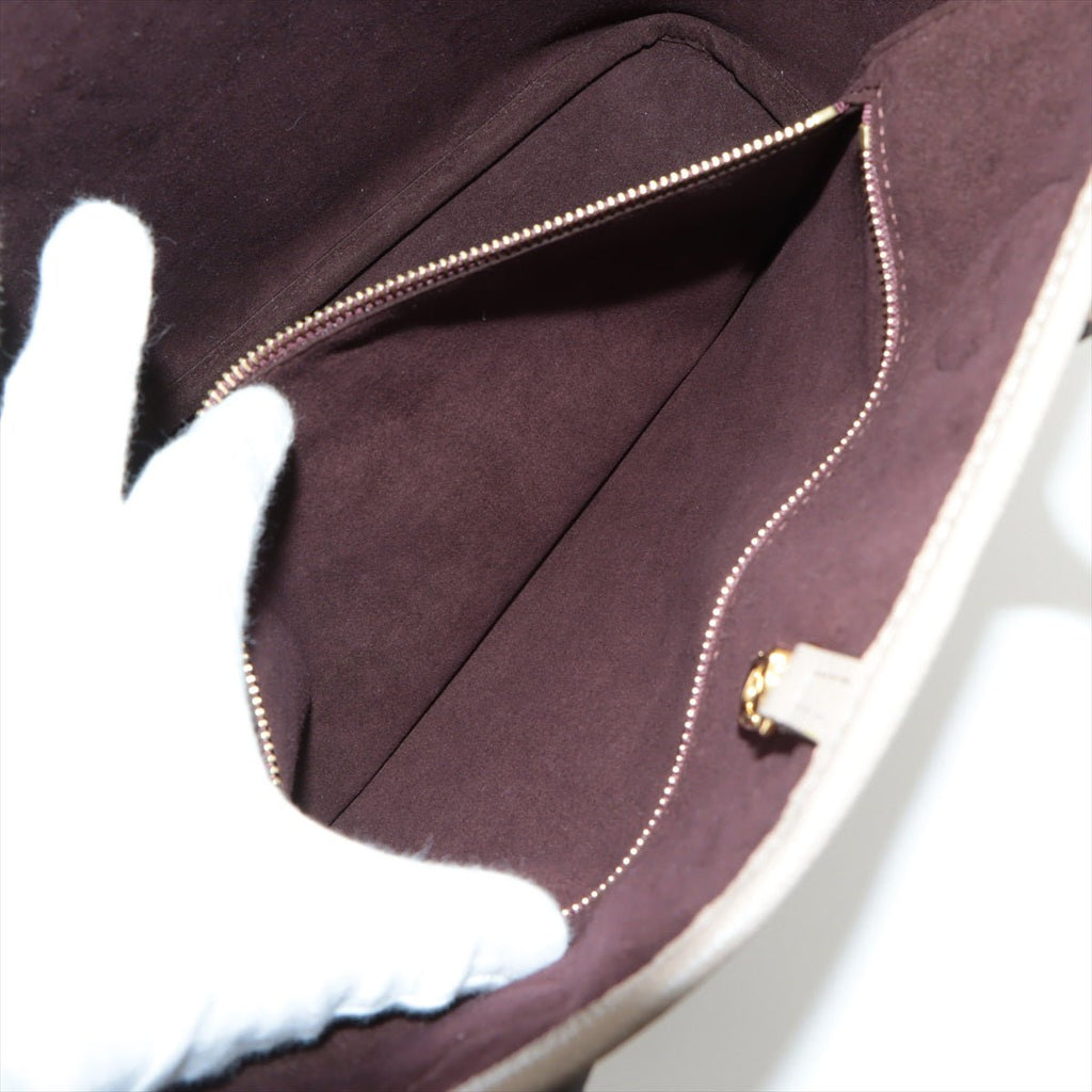 Neverfull MM Empreinte Leather Turtledove Beige Bag