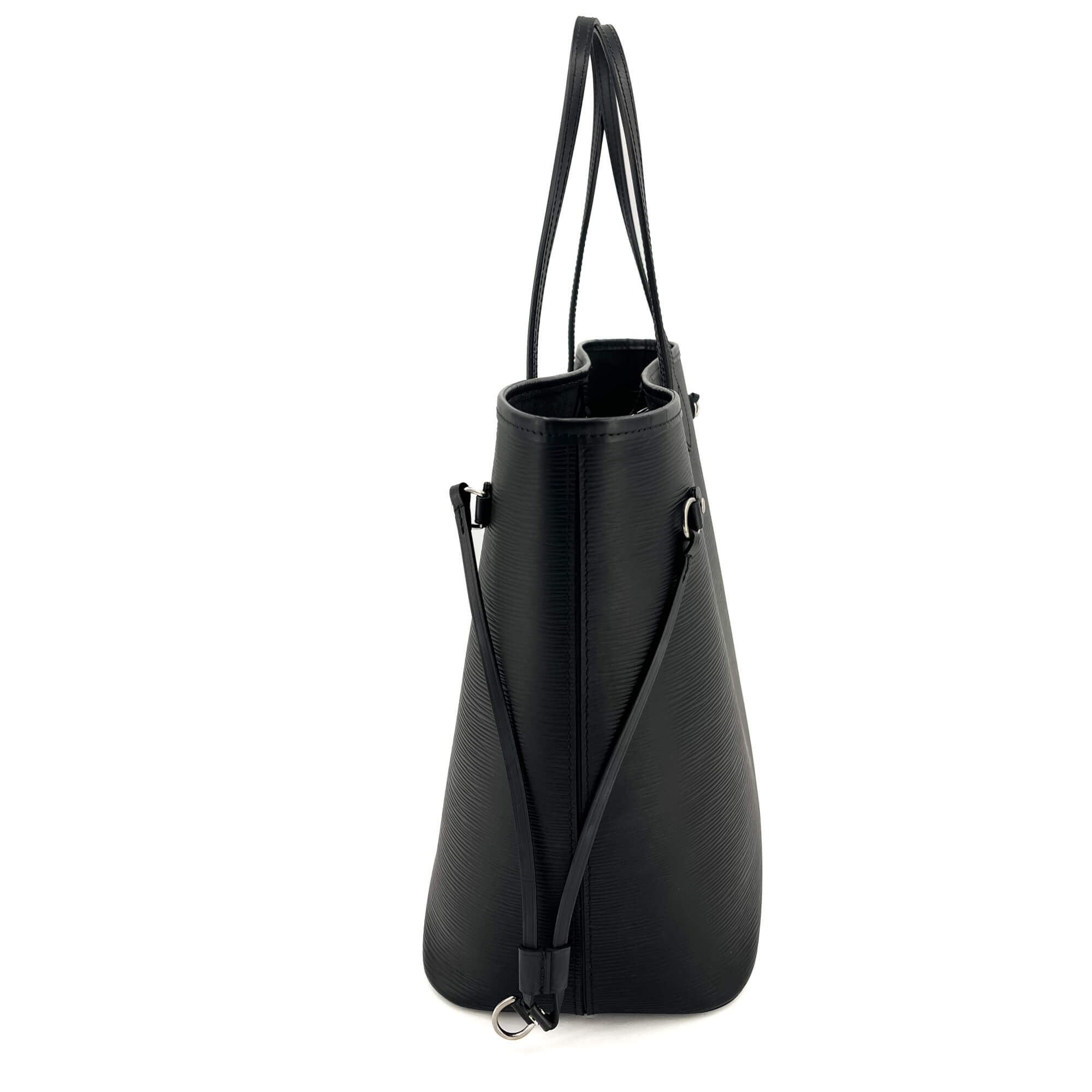 Neverfull MM Epi Leather Black Shopper
